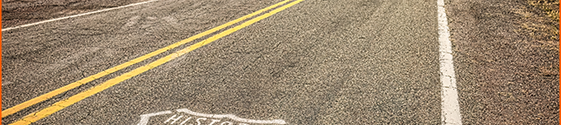 a road with a sign on it
