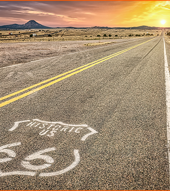 a road with a sign on it