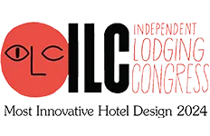 Independent Lodging Congress Most Innovative Hotel Design 2024 logo