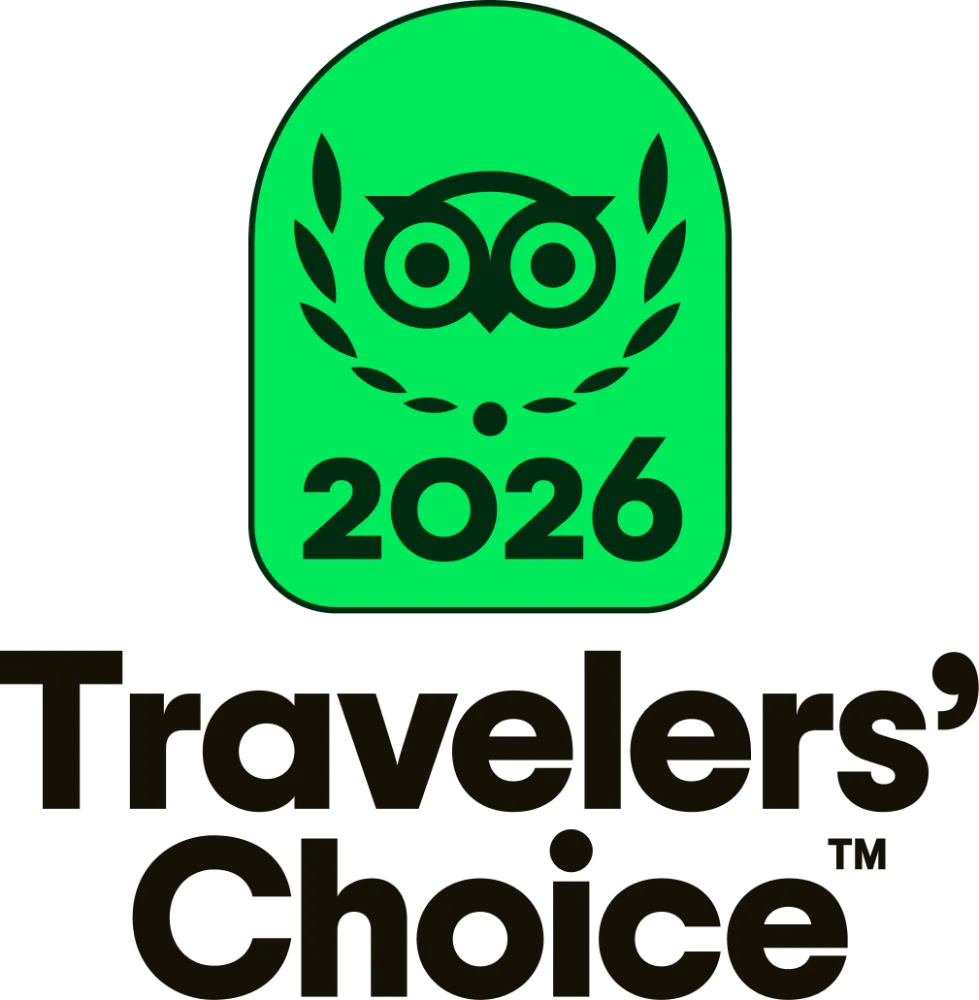 Tripadvisor Travelers' Choice 2026 badge